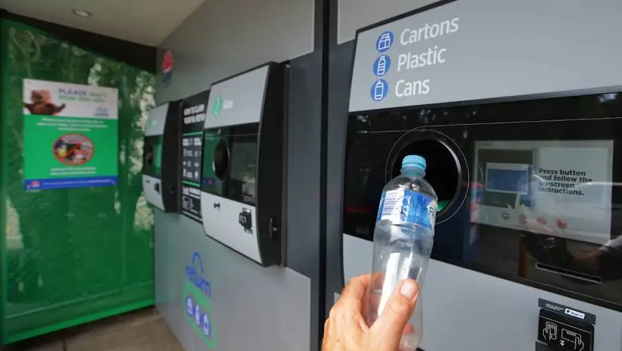 recycle waste with container vending machines